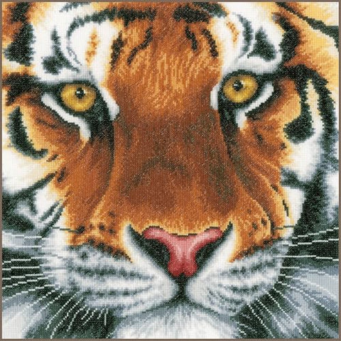 Tiger (Evenweave) - Lanarte Cross Stitch Kit PN-0156010