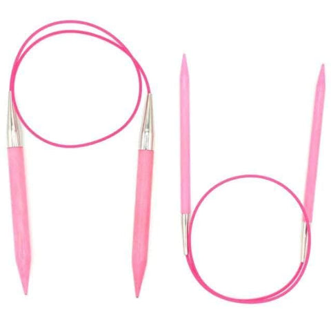 Lykke Circular Knitting Needles, Blush Fixed Circular Needles, Knitting Needles - 32" (80cm)