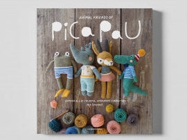 Animal Friends of Pica Pau, Physical Crochet Pattern Book