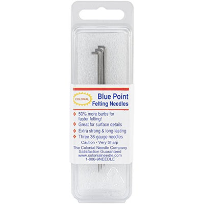 Blue Point Felting Needles-Size 36 Triangle
