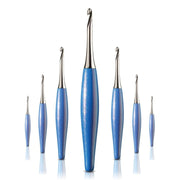 Furls Odyssey Crochet Hook BLUE with Nickel, DISCONTINUED/RARE