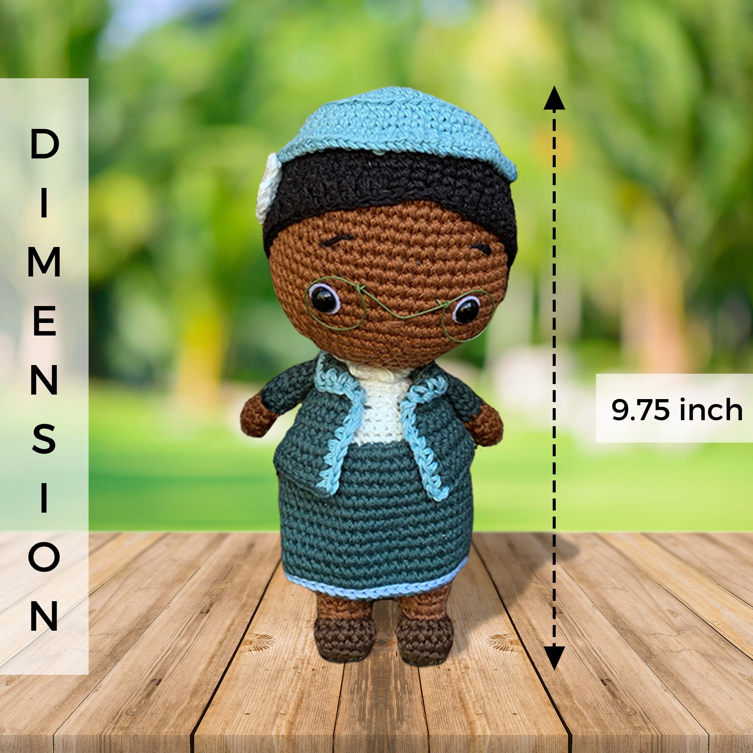 Historical Dolls:  RBG, Rosa Parks, Abe Lincoln