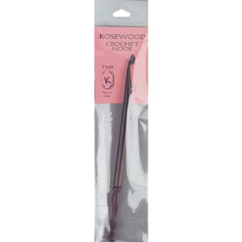 Lacis Rosewood Crochet Hooks, Size 10.5