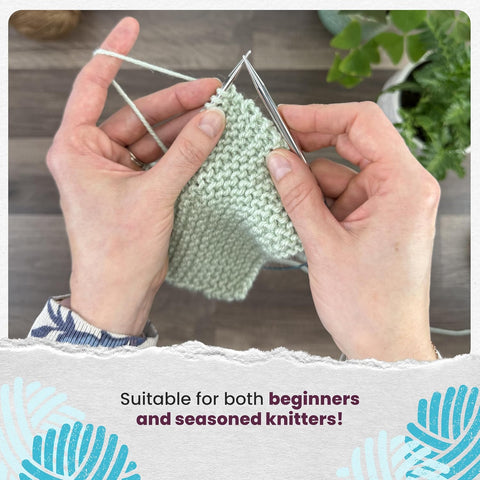 skacel by addi Circular Knitting Needles, 16 Inch (40 cm) Rocket Round Brass Knitting Needle Pair with Nylon Cord, 7 mm (US Size 10.75)