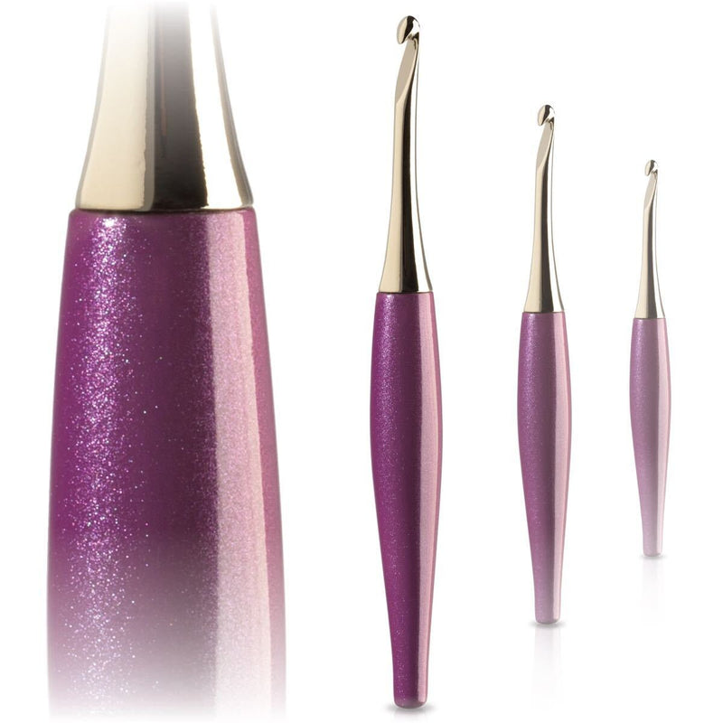 Purple Furls Odyssey Crochet Hooks