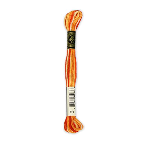 DMC 6-Strand Embroidery Cotton Floss, 12 Skeins