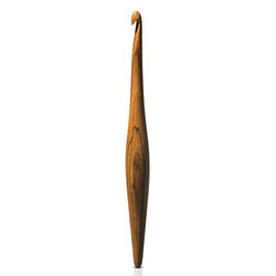 Furls Crochet Hook, Streamline Teak Wood, Wooden Crochet Hooks 7"