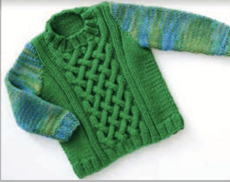 Knitting Boy's Sweater Pattern, Digital Download, Pattern Only