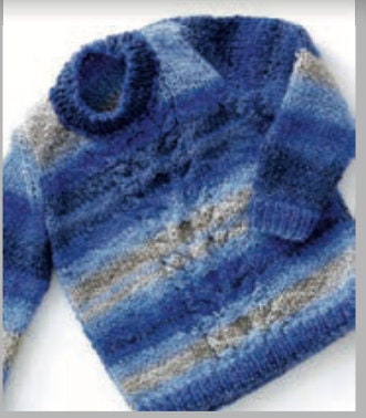 Knitting Boy's Sweater Pattern, Digital Download, Pattern Only