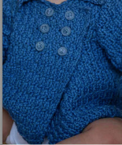 Knitting Marlowe Baby Jacket Pattern, Digital Download, Pattern Only