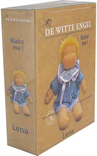 De Witte Engel, Waldorf Style, Doll Kit, 100% Wool and 100% Cotton Doll Jersey (Lena)