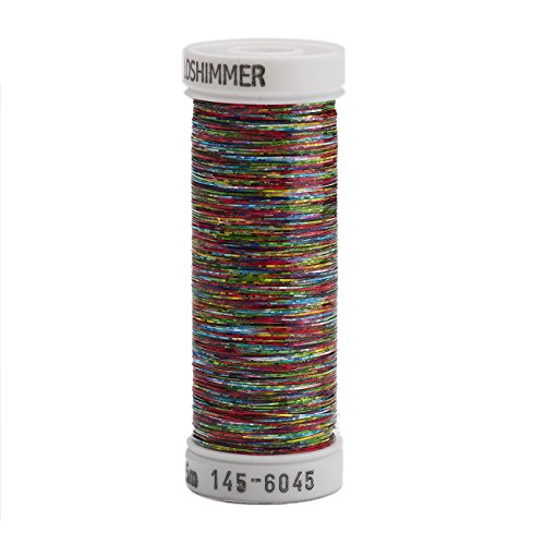 Sulky Of America Holoshimmer Polyester Metallic Thread, 250 yd, Dark Multicolor