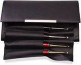 Furls Leather Crochet Clutch: Hook Organizer Travel Bag and Purse