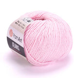 3 Ball (Skein) YarnArt Jeans Yarn, 55% Cotton 45% Polyacrylic, Total 5.28 Oz. Each 1.76 Oz (50g)/160 m (174 yds), Yarn Weight: 2 : Fine-Sport
