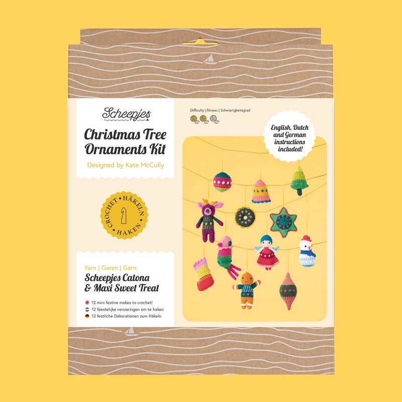 Scheepjes Christmas Tree ornaments crochet kit