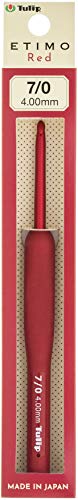 Tulip Etimo Red Crochet Hook