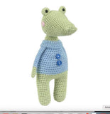 Amigurumi Crochet Kit Crocodile | Scheepjes Kobi the Crocodile | Beginner Amigurumi Kit