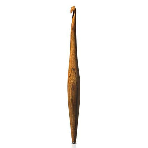 FURLS Streamline Teak Crochet Hook 7"