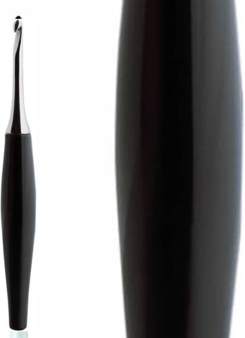 Furls Crochet Hook, BLACK Odyssey Nickel Plated, Discontiuned, Rare, New