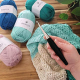 Furls Crochet Hook, BLACK Odyssey Nickel Plated, Discontiuned, Rare, New