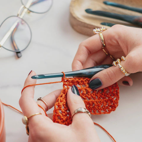 Furls Crochet Hook, Limited Edition NEBULA Streamline Galaxy, Ergonomic Handle Crochet Hooks