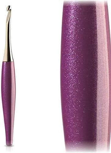 Furls Crochet Hook, PURPLE Odyssey Nickel Plated, Discontiuned, Rare, New