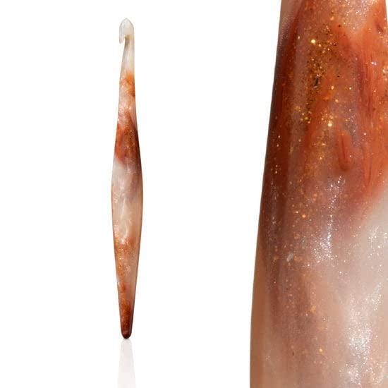 Furls Fiberarts Streamline Swirl Jupiter Crochet Hook Galaxy 7"