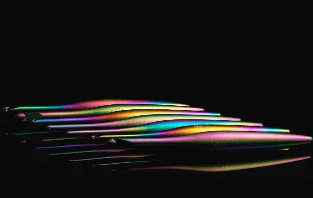 Furls Streamline Metal Crochet Hooks, Aura color, Matte Finish