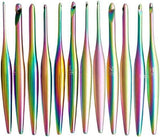 Furls Streamline Metal Crochet Hooks, Aura color, Matte Finish