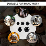 Green Plastic Safety Eyes with Washers, Amigurumi Crochet, Stuffed Animal Eyes