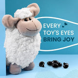 Green Plastic Safety Eyes with Washers, Amigurumi Crochet, Stuffed Animal Eyes