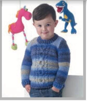 Kids Sweater Knitting Pattern – Easy Beginner Project (Digital Download)