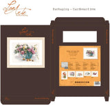 Lanarte Flowers (Linen), NA, 53 x 38cm, COunted Cross Stitch