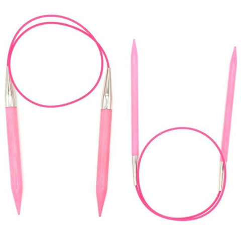 Lykke Blush Circular Knitting Needles, 24 inch