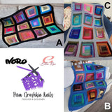 NORO Heart Scarf Knitting Kit – Cozy Heart Design (Digital Download)