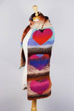 NORO Heart Scarf Knitting Kit – Cozy Heart Design (Digital Download)
