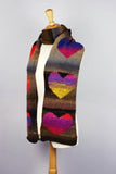 NORO Heart Scarf Knitting Kit – Cozy Heart Design (Digital Download)