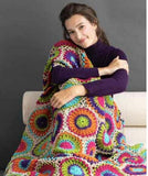 NORO Koko Circle Crochet Blanket Pattern (Digital Download)