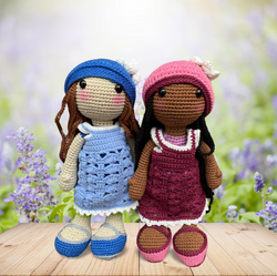 Premium Aesthetic Crochet Handmade Doll | Amigurumi Crochet Dolls Toys | Unique Crocheted Yarn doll | Crochet Rag Dolls |Girl Nursery Decor