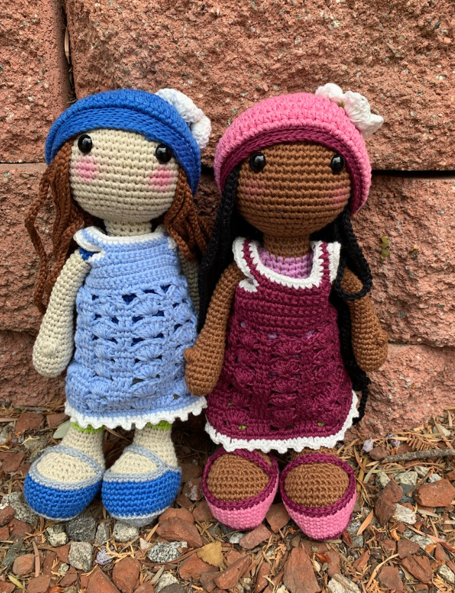 Premium Aesthetic Crochet Handmade Doll | Amigurumi Crochet Dolls Toys | Unique Crocheted Yarn doll | Crochet Rag Dolls |Girl Nursery Decor