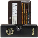 Tulip Crochet Hook Set, Metal Yarn Needles with Case