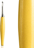 YELLOW Furls Crochet Hook, Odyssey Nickel Plated, Discontiuned, Rare, New