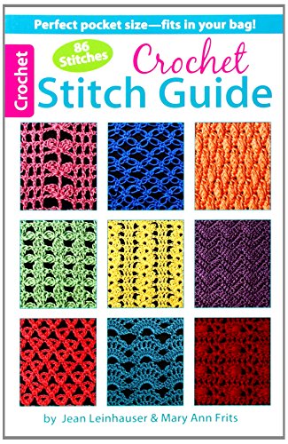 Crochet Stitch Guide-Handy Pocket Sized Guide Packed with 86 Beautiful Stitch Patterns