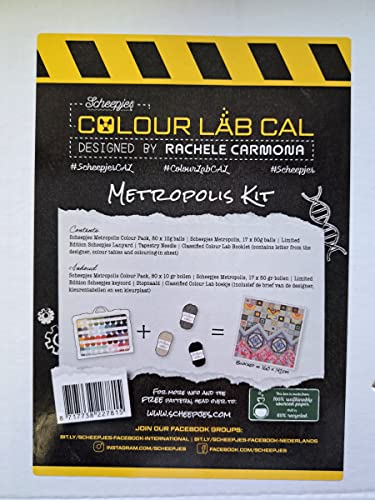 Scheepjes Color Lab CAL-2023 - Metropolis Kit