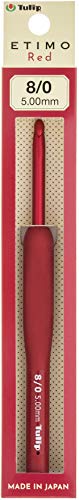 Tulip Etimo Red Crochet Hook