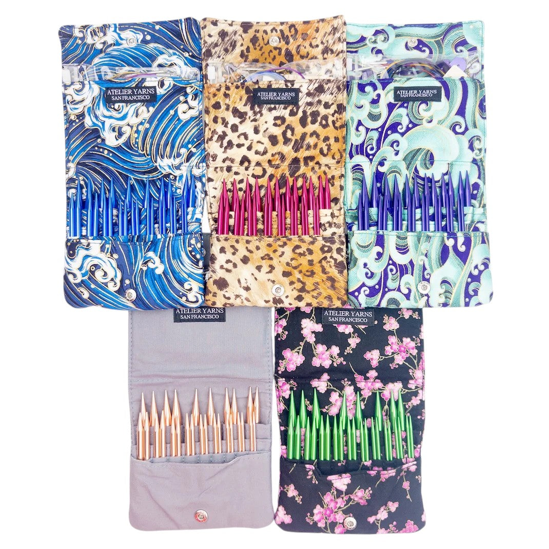 Atelier Interchangeable Knitting Needles, Stainless Steel, Knitting Needles Set