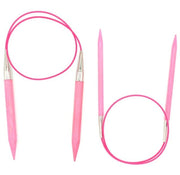 Lykke Circular Knitting Needles, Blush Fixed Circular Needles, Knitting Needles - 24"" (60cm)
