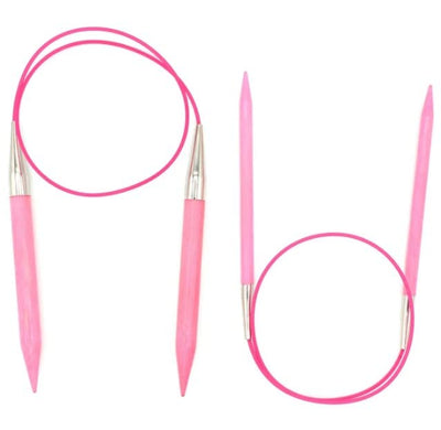 Lykke Circular Knitting Needles, Blush Fixed Circular Needles, Knitting Needles - 24"" (60cm)