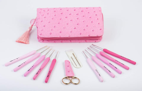 Tulip Needle Company TEL-001E Etimo Rose Lace Crochet Hook Set