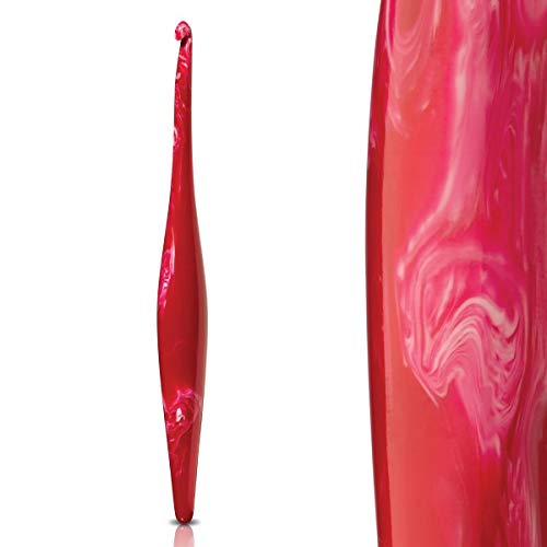 FURLS Streamline Swirl Cherry Crochet Hook 7"